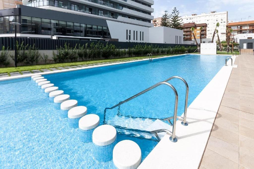 Apartamento Nuevo Junto Al Mar Con Plaza De Garaje!! Perfecto Para Familias Playa de Gandia Екстериор снимка